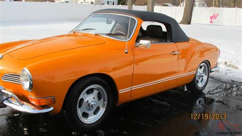 1971 vw karmann ghia specs